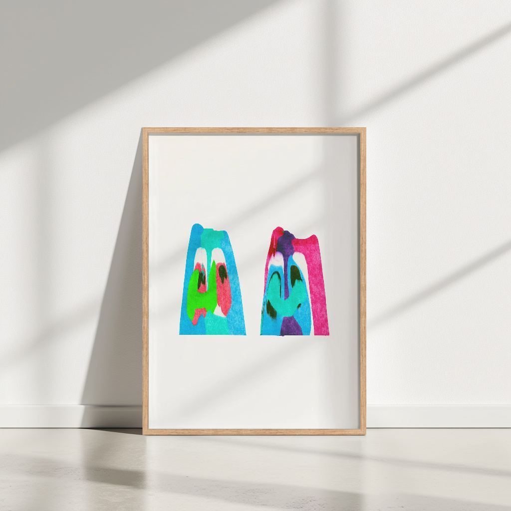 Party face | Fine art print