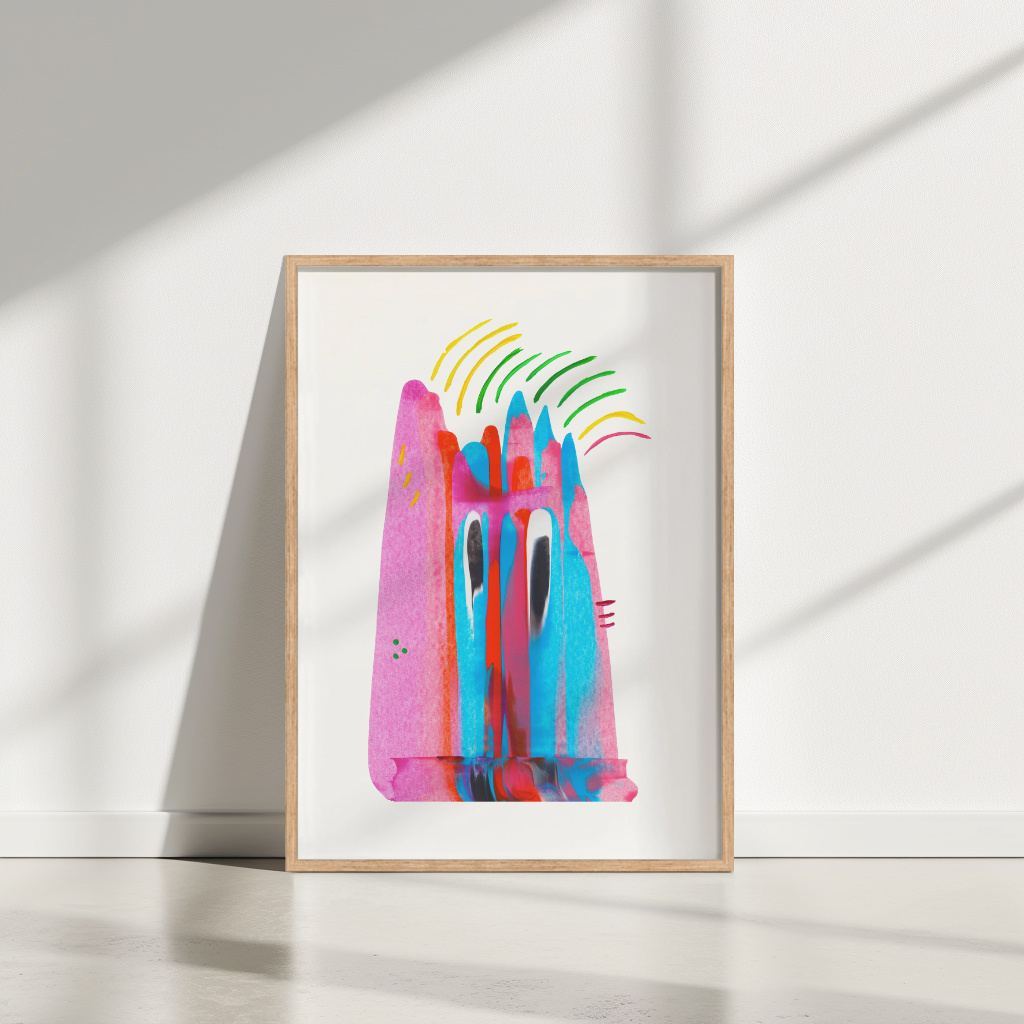 Party face 2 | Fine art print