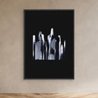 Altitude | Purple | Canvas print