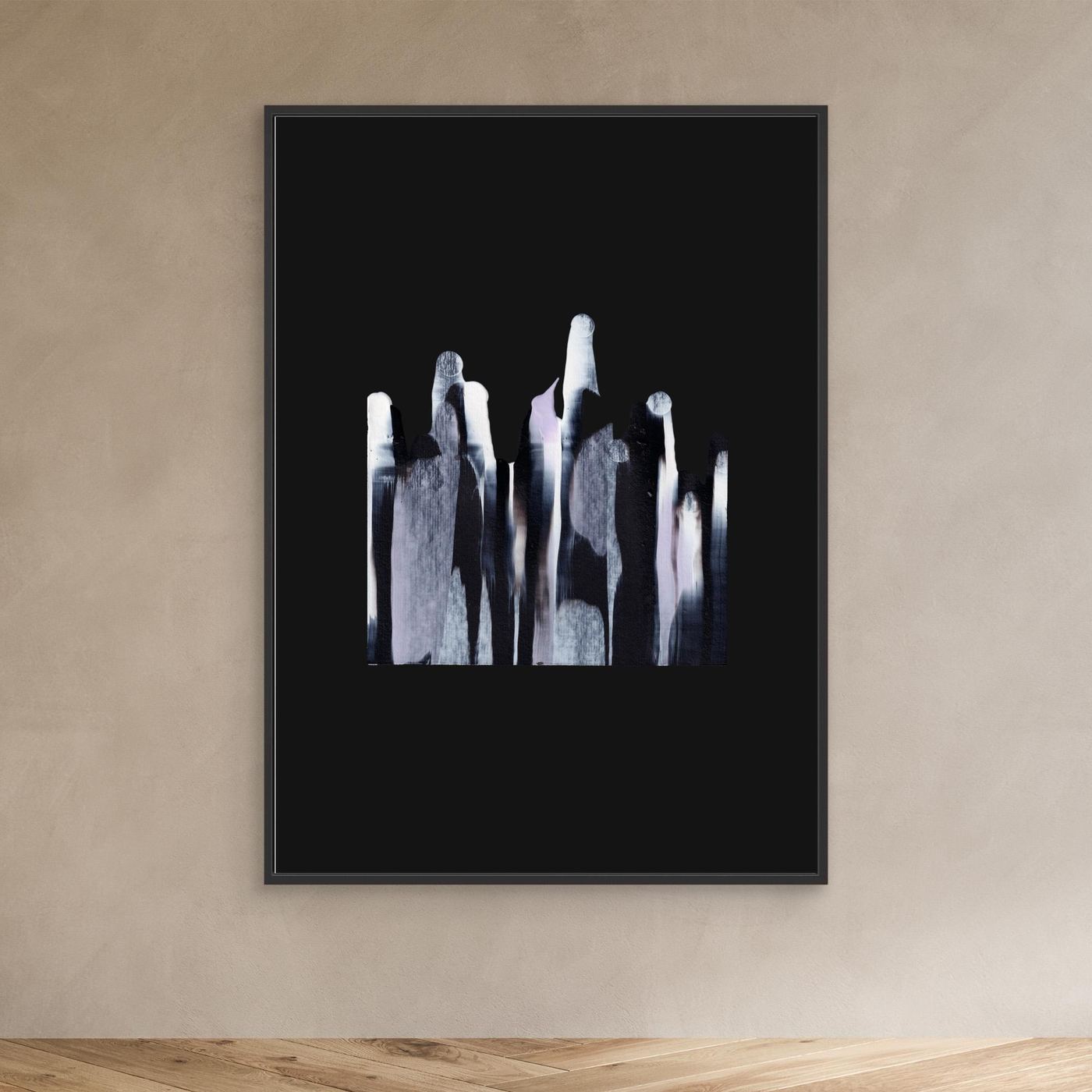 Altitude | Purple | Canvas print