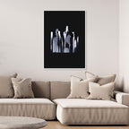 Altitude | Purple | Canvas print
