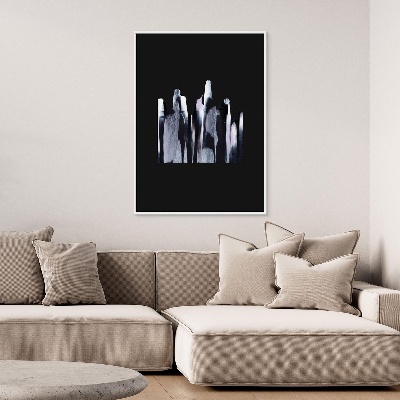 Altitude | Purple | Canvas print