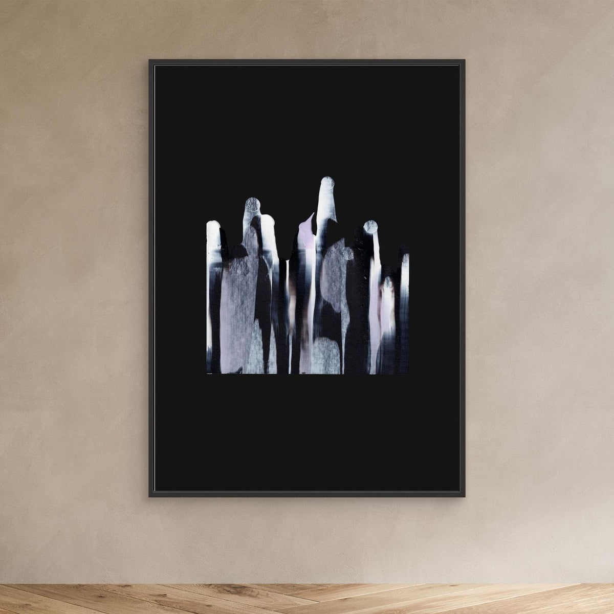 Altitude | Purple | Canvas print