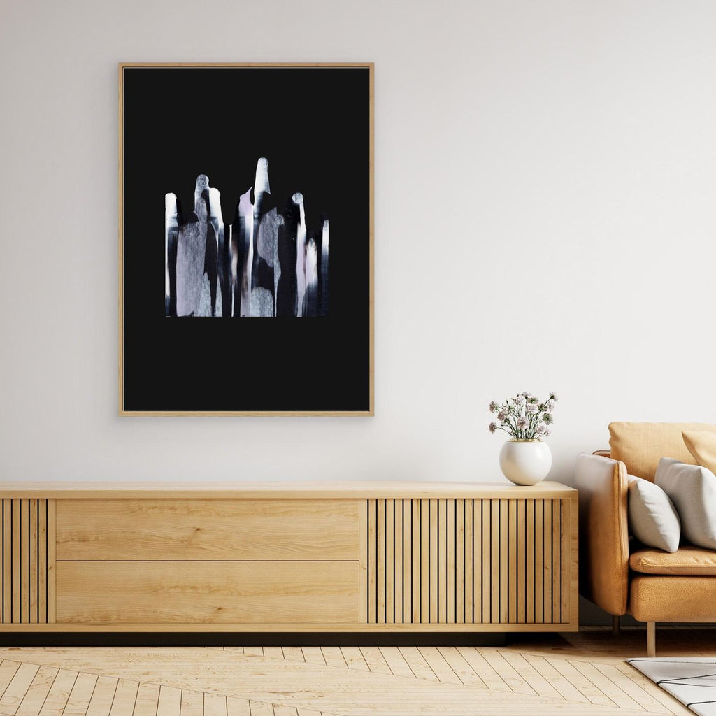 Altitude | Purple | Canvas print